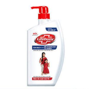 SỮA TẮM LIFEBUOY ION BẠC CHAI 850G